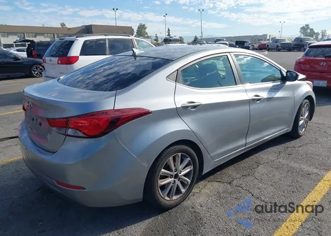 2015 Hyundai Elantra Se from USA, damaged, VIN 5NPDH4AE7FH589684
